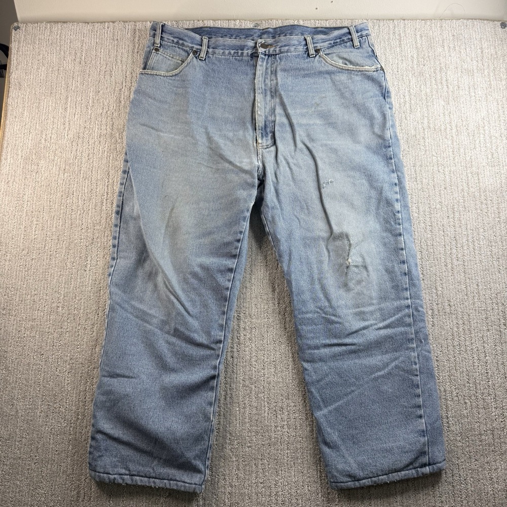 Dickies Insulted Jeans Men's Size 42x30 (fits 42x27) Blue Denim